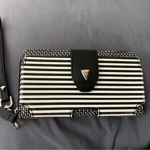 STELLA & DOT Breton Stripe Wallet/Wristlet